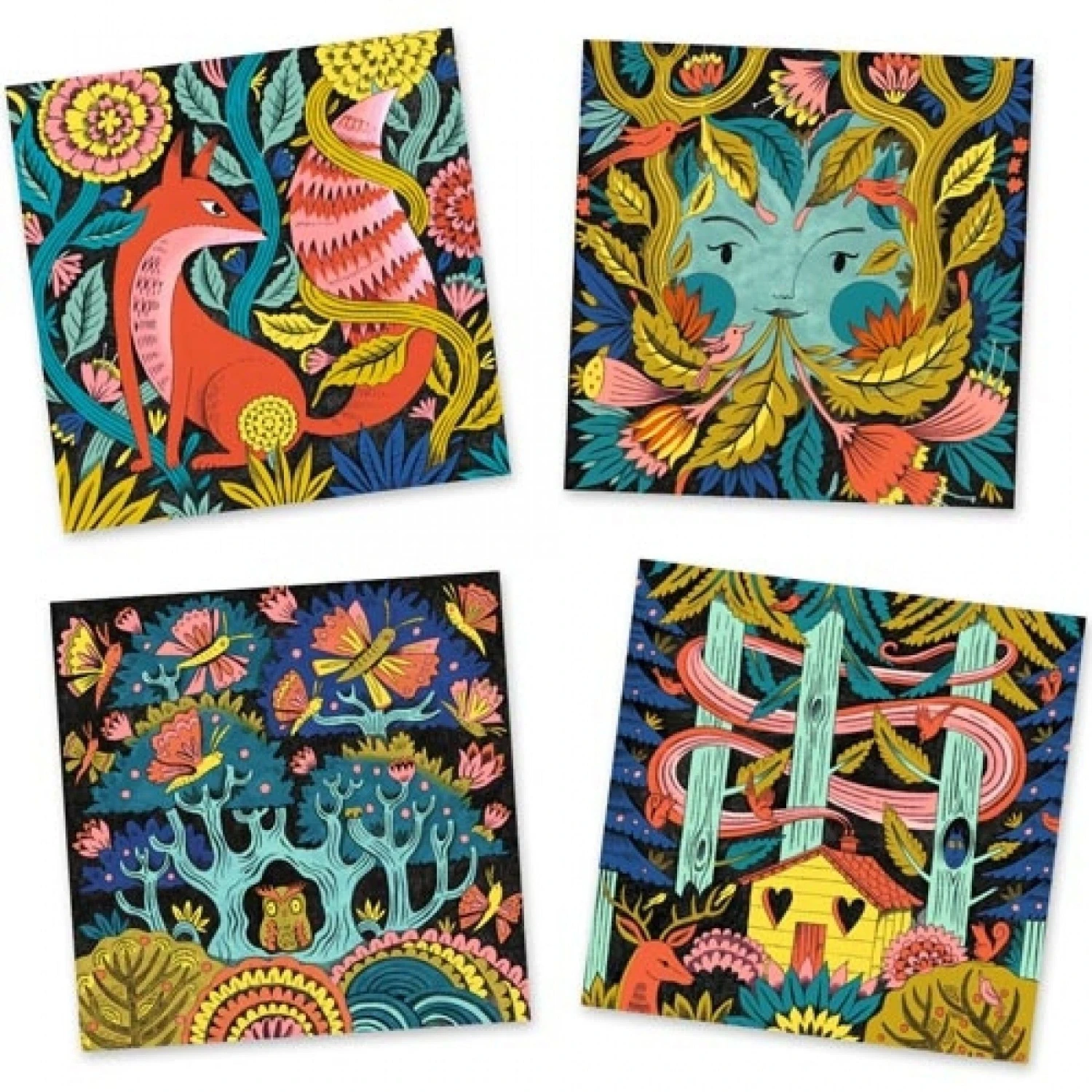 DJECO 3D Kleuren Fantasiebos 7 Jr+ 4 DJECO 3D Kleuren Fantasiebos 7 Jr+ - Afbeelding 2