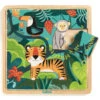 DJECO Houten Puzzel Jungle 3 Jr+ -Beste Speelgoed Winkel djeco houten puzzel jungle dj01810 a