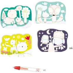 DJECO Magisch Kleuren Woods 18 Mnd+ -Beste Speelgoed Winkel djeco magisch kleuren bos dj09064b