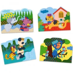 DJECO Magisch Kleuren Hidden Outside 18 Mnd+ 6 DJECO Magisch Kleuren Hidden Outside 18 Mnd+ -Beste Speelgoed Winkel djeco magische kleurden hidden outside dj09085 n