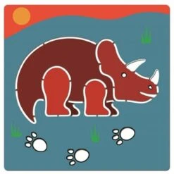 DJECO Tekensjablonen Dino's 4 Jr+ -Beste Speelgoed Winkel djeco sjabolonen dino dj08863 d