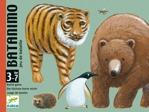DJECO Kaartspel Batanimo 3jr+ 3 DJECO Kaartspel Batanimo 3jr+