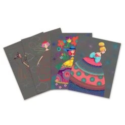 DJECO Scratch The Beauties Ball 6 Jr+ -Beste Speelgoed Winkel djeco stratch the beauties ball dj09725 b