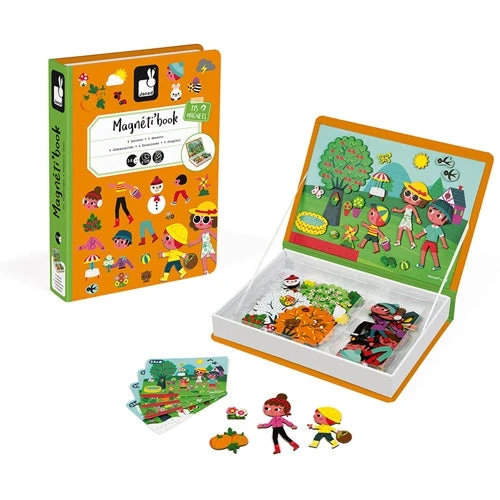JANOD Magneetboek 4 Seizoenen 3jr+ 4 JANOD Magneetboek 4 Seizoenen 3jr+ - Afbeelding 2