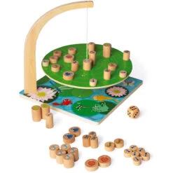 JANOD Balansspel Waterlelie Challenge 6 Jr+ 10 JANOD Balansspel Waterlelie Challenge 6 Jr+ -Beste Speelgoed Winkel janod sepl waterlelie challenge 112690 c