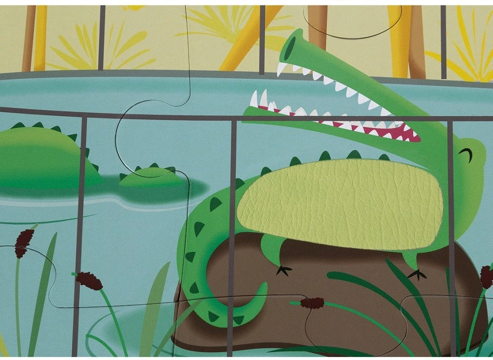 JANOD Voelpuzzel Dierentuin 3 Jr+ / 20 Stks 5 JANOD Voelpuzzel Dierentuin 3 Jr+ / 20 Stks - Afbeelding 3