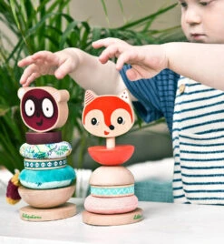 Lilliputiens Stapeltoren Vos Alice 9 Mnd+ -Beste Speelgoed Winkel lilliputiens stapeltoren vos alice 83114 c