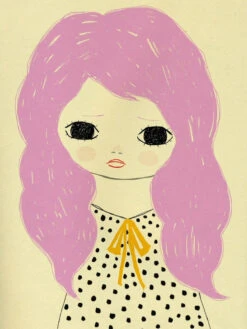 Petit Monkey Poster Lily 29.7 X 42 Cm