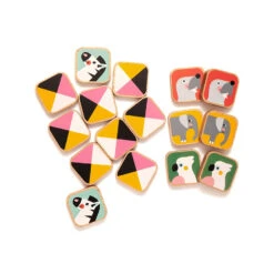 Petit Monkey Animal Memo 2 Jr+ -Beste Speelgoed Winkel petit monkey animal memo pmwt005 ra