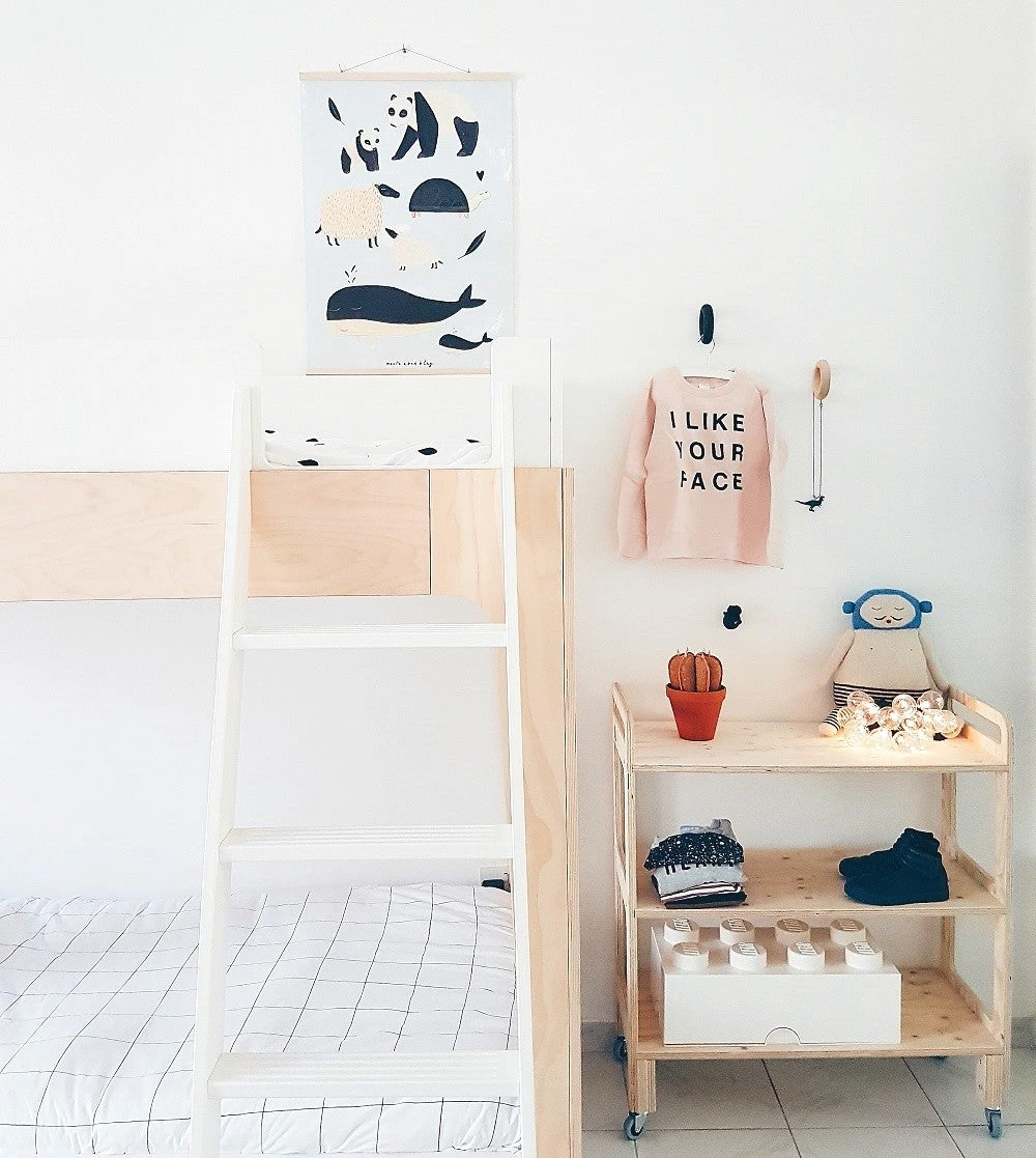 Petit Monkey Poster B&W Animals Grey 50 X 70 Cm 5 Petit Monkey Poster B&W Animals Grey 50 X 70 Cm - Afbeelding 3