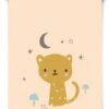 Petit Monkey Poster Leopard Peach 29.7 X 42 Cm -Beste Speelgoed Winkel petit monkey poster leopard peach p50 r