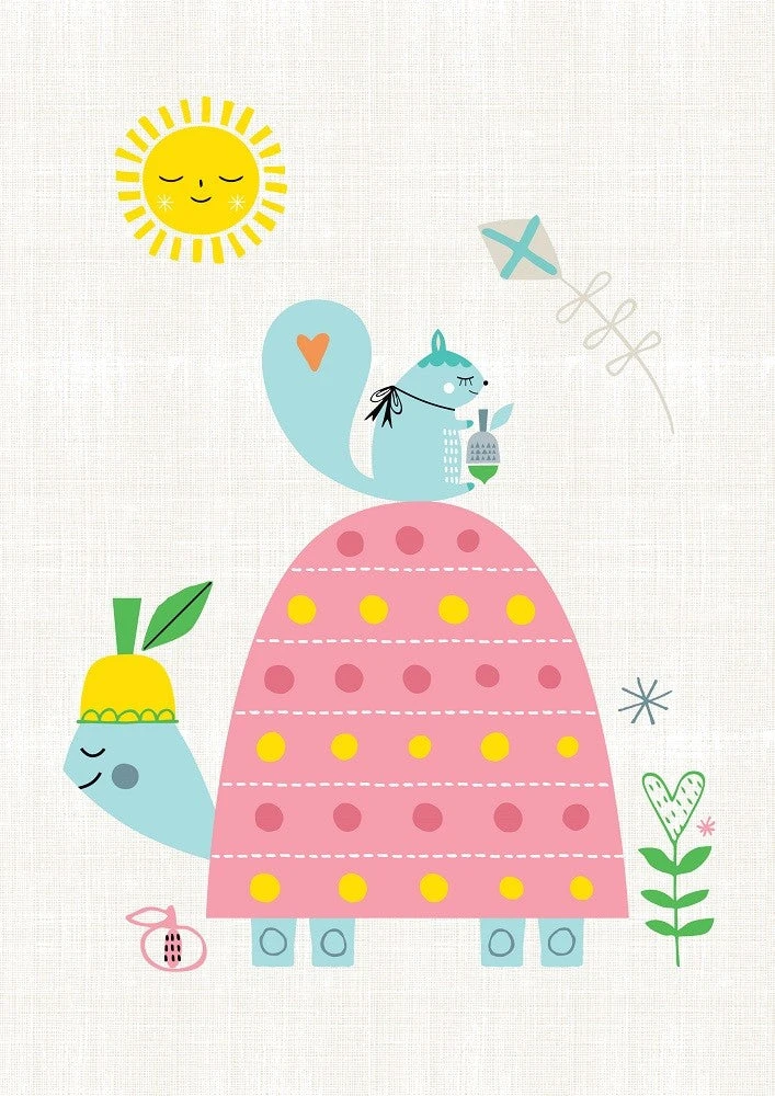 Petit Monkey Poster Slow Poke 29.7 X 42 Cm 3 Petit Monkey Poster Slow Poke 29.7 X 42 Cm