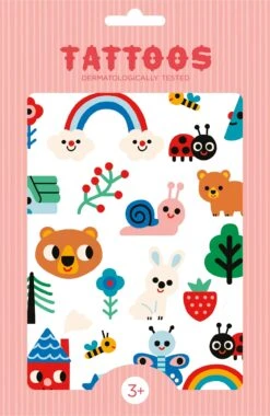 Petit Monkey Tattoo's Nature Friends