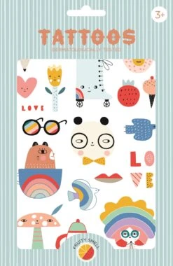 Petit Monkey Tattoo's Panda Love