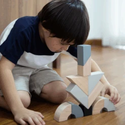 Plan Toys Twisted Blocks 2 Jr+ -Beste Speelgoed Winkel plan toys twisted blocks 5508 atmos