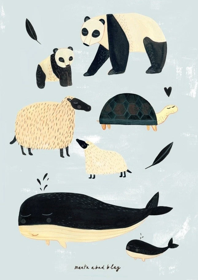 Petit Monkey Poster B&W Animals Grey 50 X 70 Cm 3 Petit Monkey Poster B&W Animals Grey 50 X 70 Cm