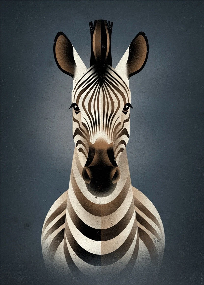 Dieter Braun Poster Zebra 50 X 70 Cm 3 Dieter Braun Poster Zebra 50 X 70 Cm