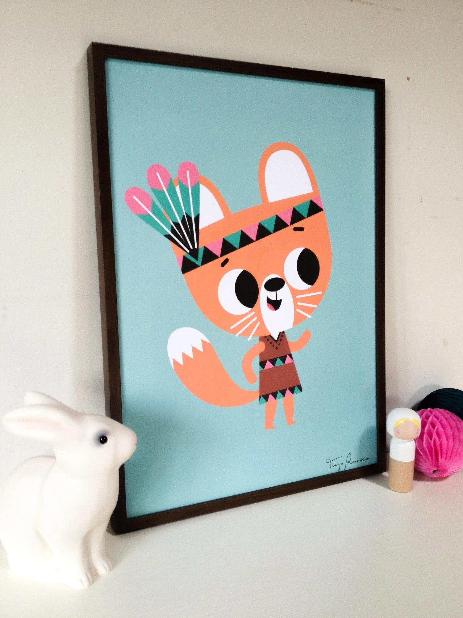 Petit Monkey Poster Squirrel 50 X 70 Cm 4 Petit Monkey Poster Squirrel 50 X 70 Cm - Afbeelding 2