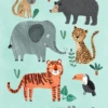 Petit Monkey Poster Wild Animals 50 X 70 Cm 1 Petit Monkey Poster Wild Animals 50 X 70 Cm -Beste Speelgoed Winkel poster wild animals p44 2