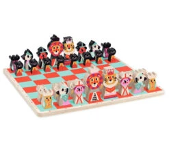 VILAC Schaakspel 6 Jr+ -Beste Speelgoed Winkel vilac schaakspel ingela 7721