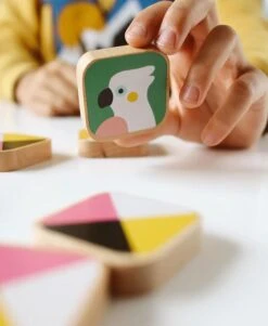 Petit Monkey Animal Memo 2 Jr+ -Beste Speelgoed Winkel woodenmemogame2