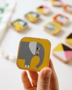 Petit Monkey Animal Memo 2 Jr+ -Beste Speelgoed Winkel woodenmemogame3